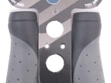 Handvatset Edge ErgoCity - 135mm - zwart/grijs