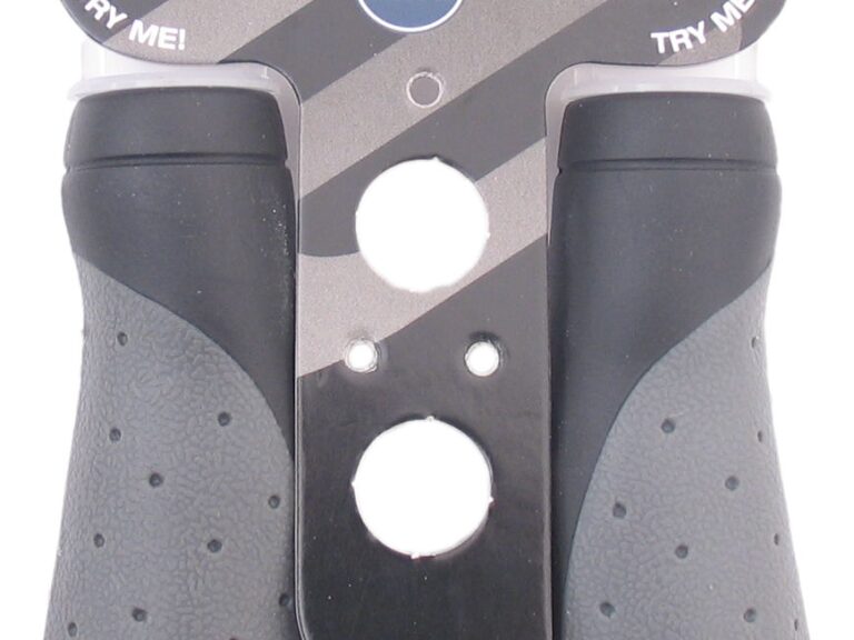 Handvatset Edge ErgoCity - 135mm - zwart/grijs