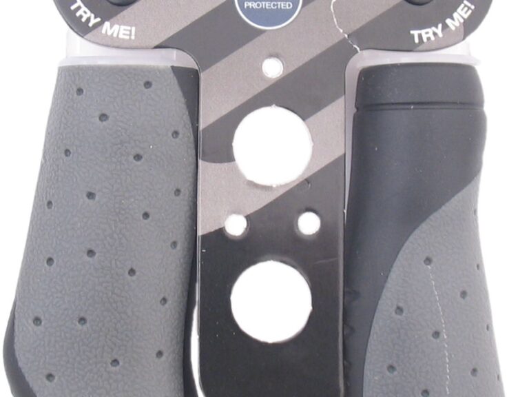 Handvatset Edge ErgoCity - 135/92mm - zwart/grijs