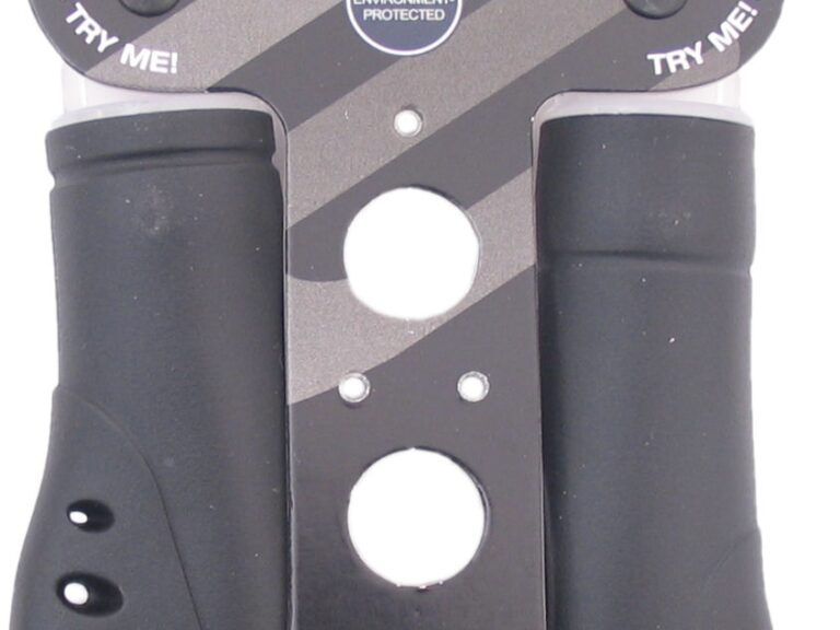 Handvatset Edge Ergo Venti - 125/92mm - zwart