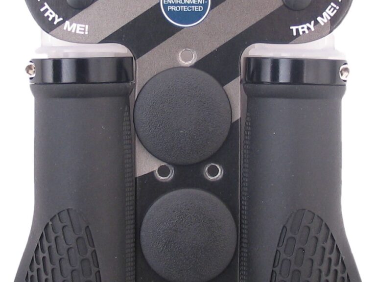 Handvatset Edge Ergo City - 130mm - dubbele lockring - zwart