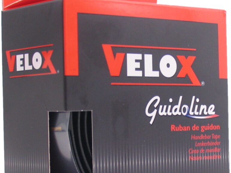 Stuurlint Velox Guidoline High Grip Comfort ø3.5 x 30mm 2.10m - zwart (2 stuks in een doosje)