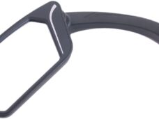 E-bike spiegel links met aluminium stuurklem - zwart