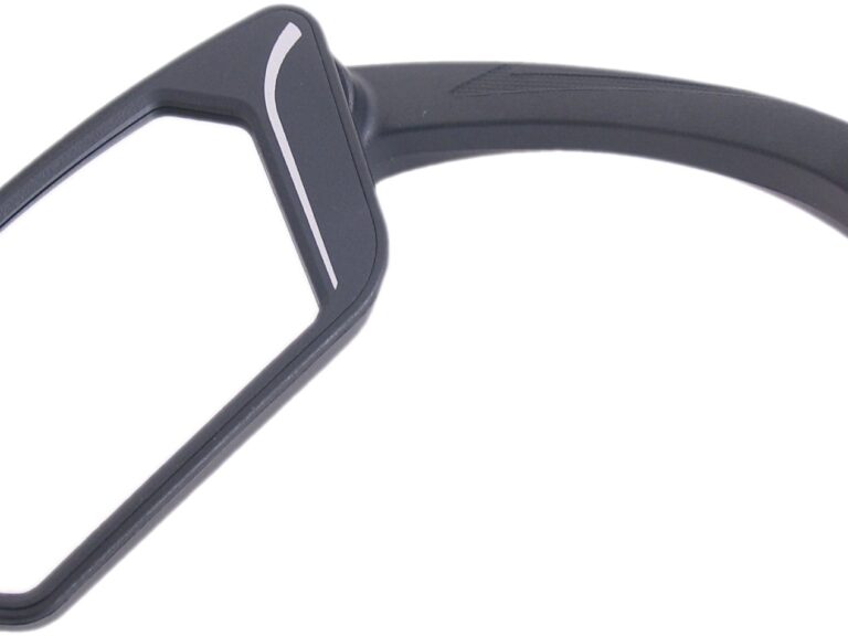 E-bike spiegel links met aluminium stuurklem - zwart