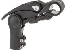 Stuurpen Promax verstelbaar met hevel 25,4 / 110 / 28,6 mm - mat zwart