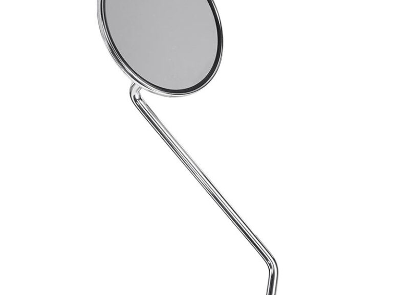 Spiegel  Ergotec M-66L lange arm 95mm staal - chroom