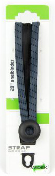 Triobinder Widek Eye 24/12mm met zwarte stalen platen - blauwgrijs