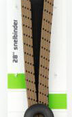 Triobinder Widek Eye 24/12mm met zwarte stalen platen - chinin/zwart