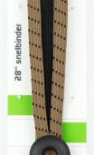 Triobinder Widek Eye 12/12mm met zwarte stalen platen - chinin/zwart