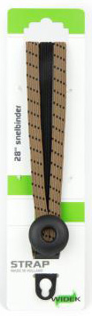 Triobinder Widek Eye 12/12mm met zwarte stalen platen - chinin/zwart
