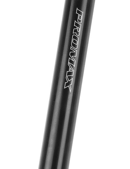 Zadelpen verend Promax ø27.2 mm / 350 mm - zwart