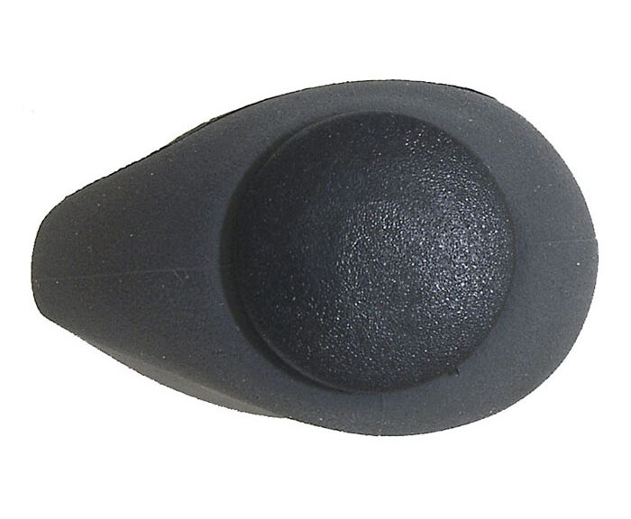 Handvatset Velo Ergogel D2 135/92mm met gelvulling - zwart/grijs