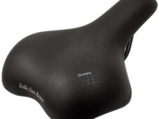 Fietszadel Selle San Remo Donau voor stads-/trekkingfietsen - zwart (werkplaatsverpakking)