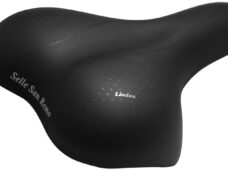 Selle San Remo Lindau -polkupyörän satula kaupunki-/vaelluspyörille - musta (korjaamopakkaus)