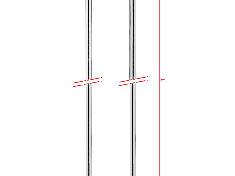 Spaken 268-13 Rodi - RVS (100 stuks)