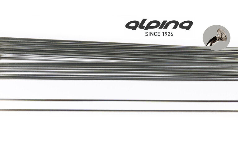 Spaken 294-13 Alpina ø2.33mm Fg 2.6 verzinkt - zilver (144 stuks)
