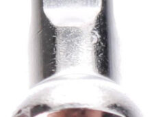 Spaaknippel Sapim velg 14 voor spaak 13 - zilver (100 stuks)