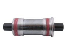 Vierkante trapas 115mm Edge BSA 68mm met aluminium cups  - Zilver