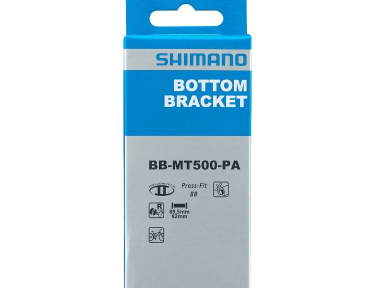 Bracket set Shimano MT500 Press Fit voor MTB (werkplaatsverpakking) - Zwart