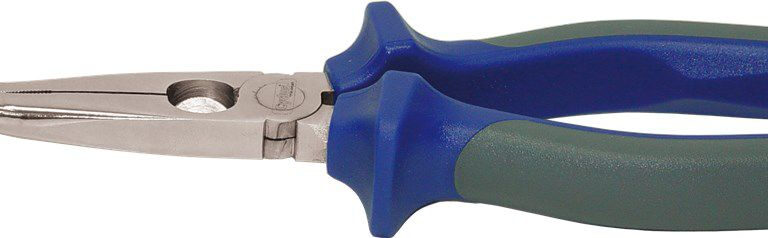 Punttang met lange bek Cyclus 45° gebogen L=200mm