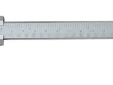 Analoge schuifmaat Cyclus in lederen etui