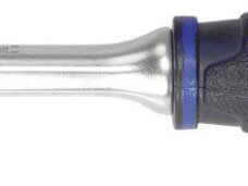 3/8" ratelsleutel Cyclus omkeerbaar L=195mm - met rubber greep