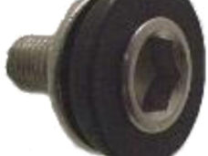 Crankbout inbus Bofix voor Shimano vierkante as (12 stuks) - Zwart