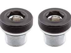 Crankbout Sunrace ISIS M12 (2 stuks) - Zwart/Zilver