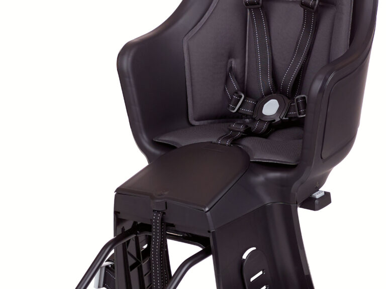 Kinderzitje achter Bobike Maxi Exclusive Plus - urban black -  framebevestiging (FF)