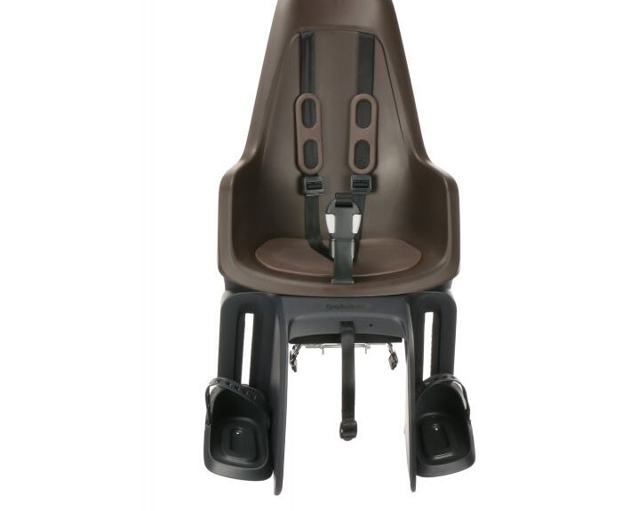 Kinderzitje achter Bobike One Maxi - coffee brown - dragerbevestiging (CFS)