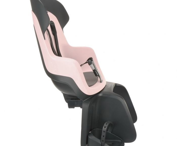 Kinderzitje achter Bobike Maxi Go - cotton candy pink - dragerbevestiging (CFS)