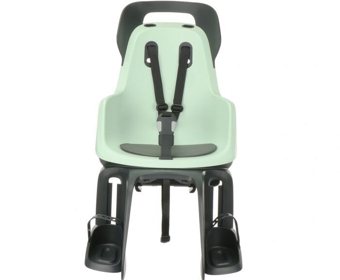 Kinderzitje achter Bobike Maxi Go - marshmallow mint - dragerbevestiging (CFS)