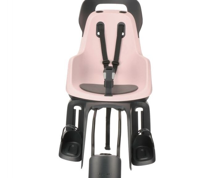 Kinderzitje achter Bobike Maxi Go - cotton candy - framebevestiging (FF)