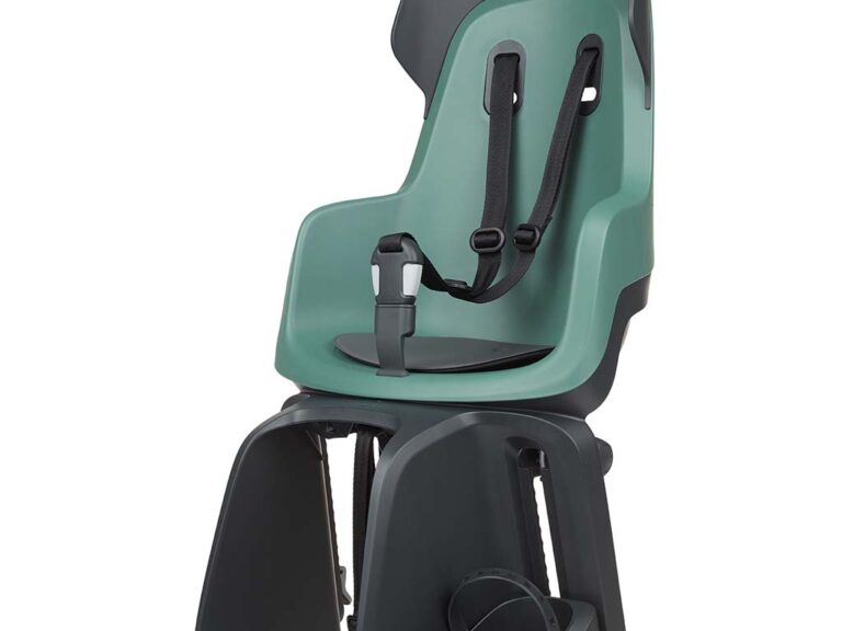 Kinderzitje achter Bobike Maxi Go met dragerbevestiging (CFS) - peppermint
