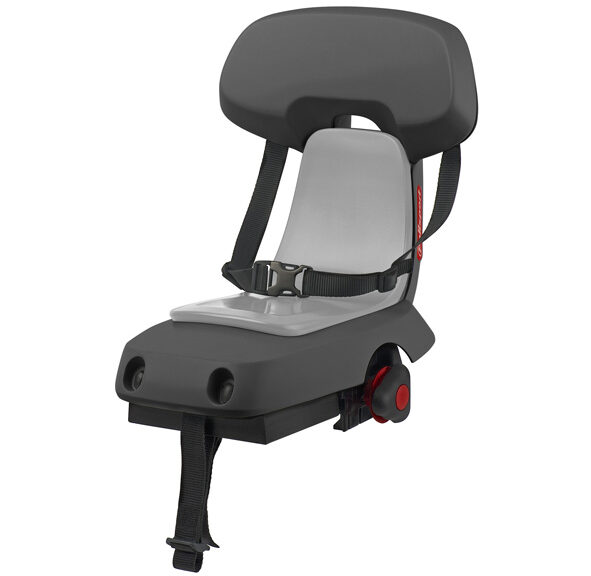 Kinderzitje achter Polisport Guppy Junior - donkergrijs / lichtgrijs