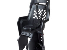 Kinderzitje achter Polisport Joy - BLACK SERIE - met  dragerbevestiging (CFS)