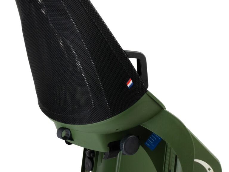 Kinderzitje achter Qibbel Air met dragerbevestiging (CFS) - magic green