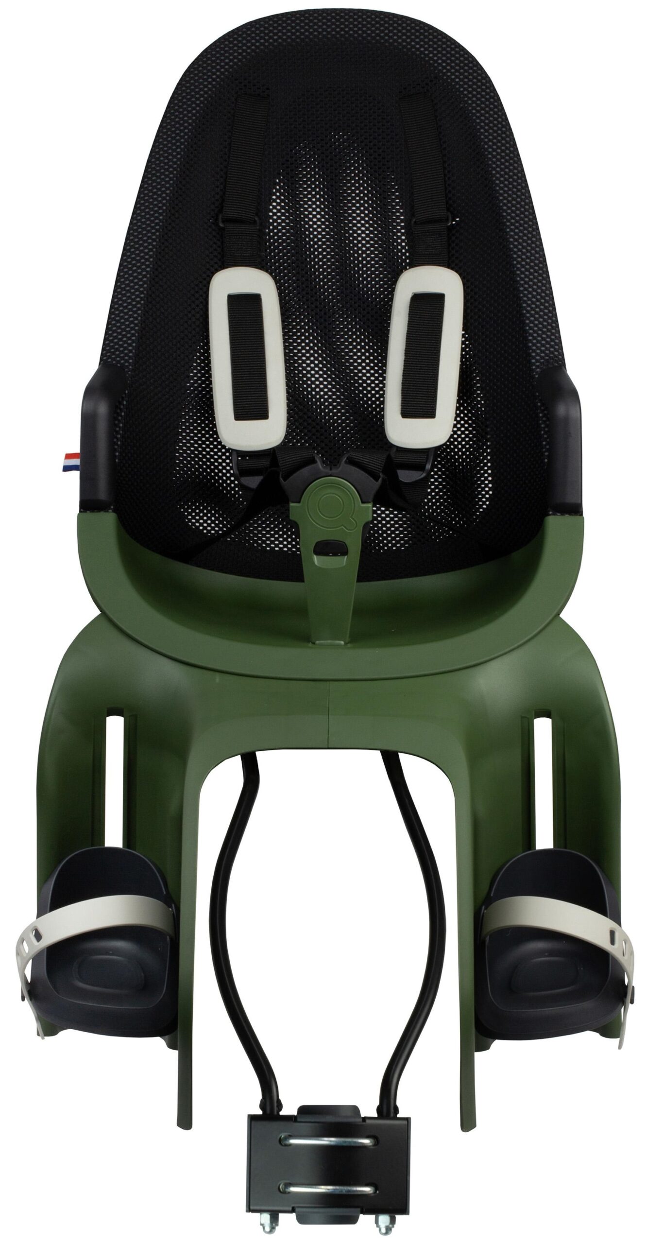 Kinderzitje achter Qibbel Air met framebevestiging (FF) - magic green - Afbeelding 2