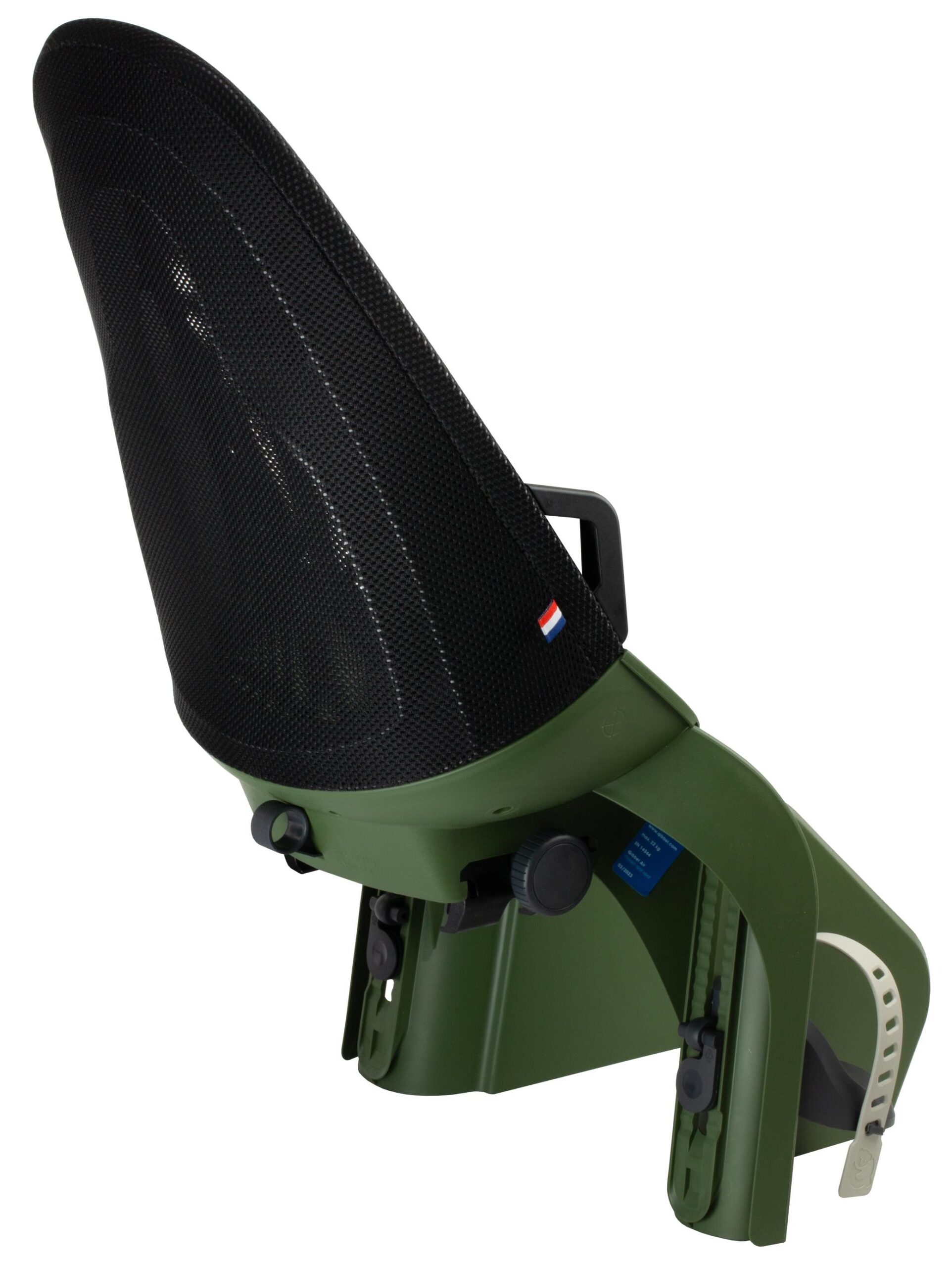 Kinderzitje achter Qibbel Air met framebevestiging (FF) - magic green - Afbeelding 3
