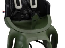 Kinderzitje achter Qibbel Air met framebevestiging (FF) - magic green