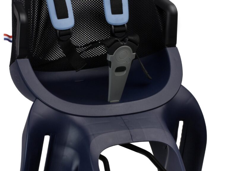 Kinderzitje achter Qibbel Air met framebevestiging (FF) - denim blue