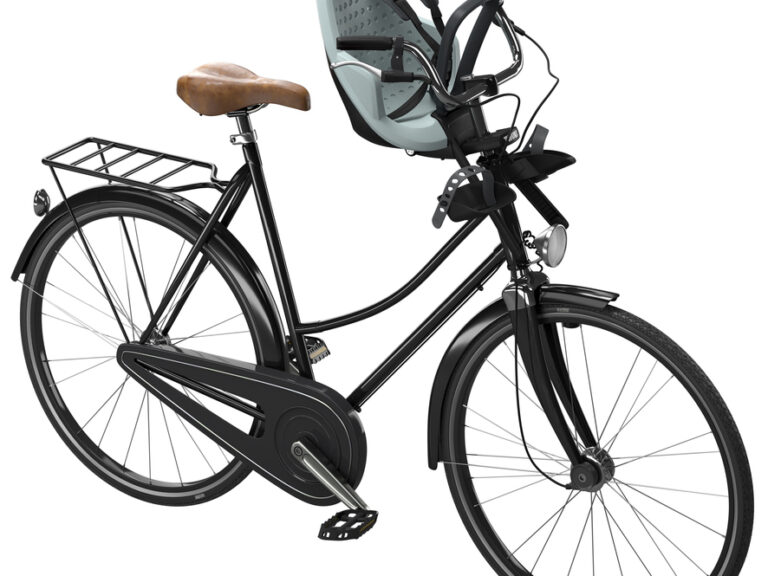 Kinderzitje voor Thule Yepp 2 Mini inclusief Mini SlimFit adapter - alaska