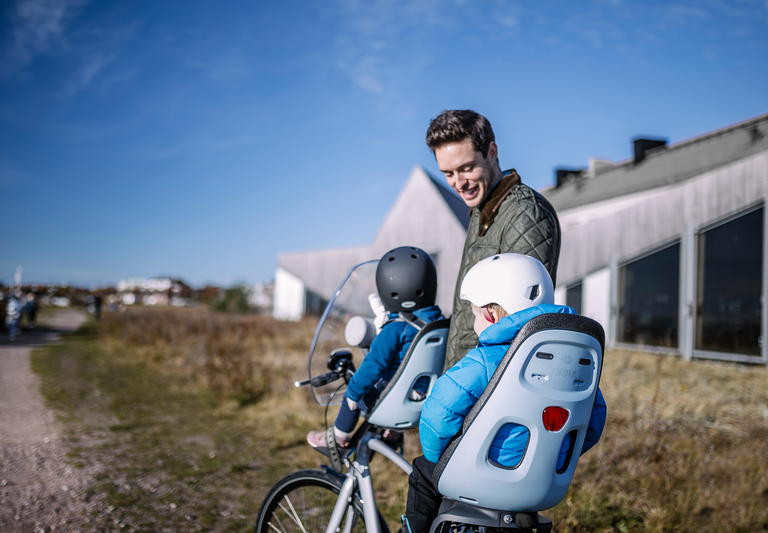 Kinderzitje achter Thule Nexxt Maxi voor bagagedragerbevestiging (RM) - chocolate brown