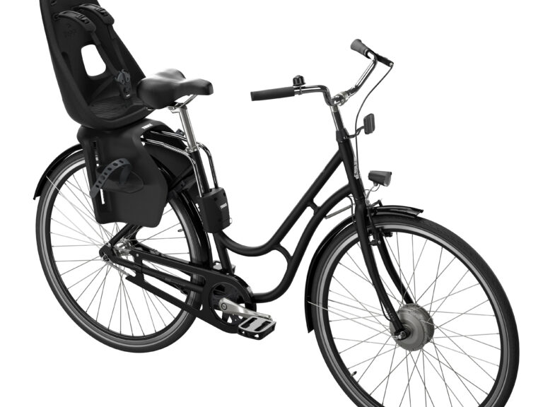 Kinderzitje achter Thule Yepp Nexxt Maxi voor framebevestiging (FM) - obsidian black