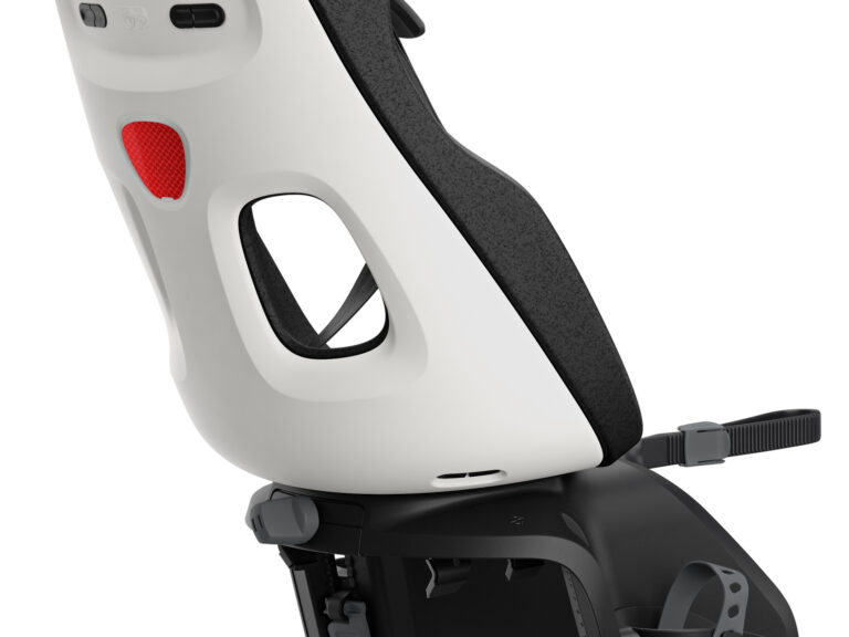 Kinderzitje achter Thule Yepp Nexxt 2 Maxi voor bagagedragerbevestiging - snow white