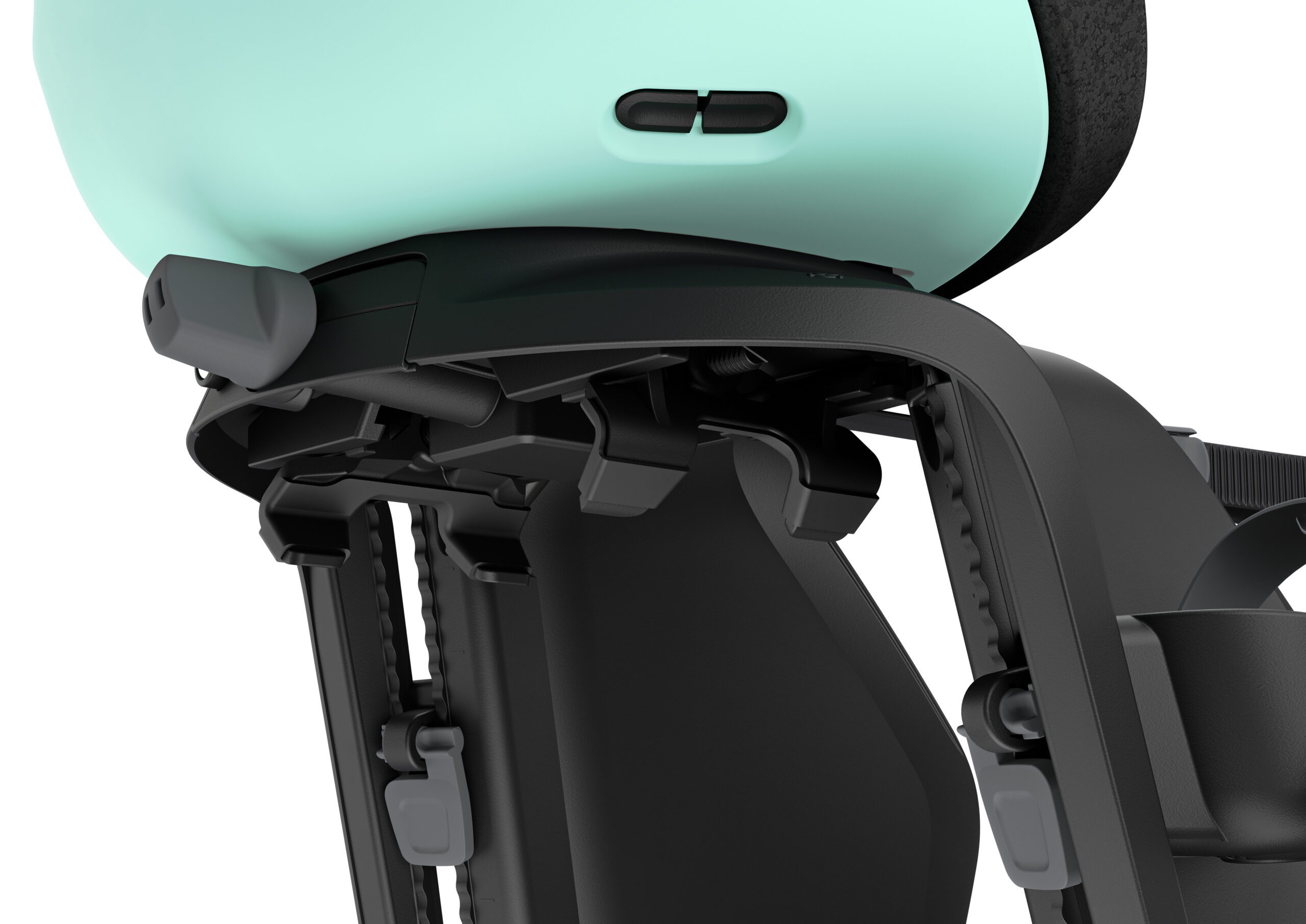 Kinderzitje achter Thule Yepp Nexxt 2 Maxi voor bagagedragerbevestiging - mint green - Afbeelding 2