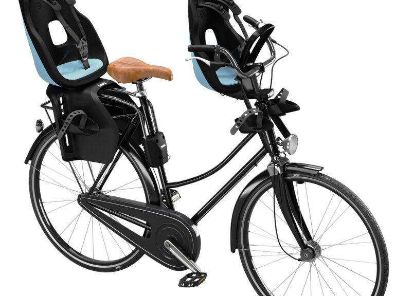 Kinderzitje achter Thule Yepp Nexxt 2 Maxi  voor framebevestiging - aquamarine blue