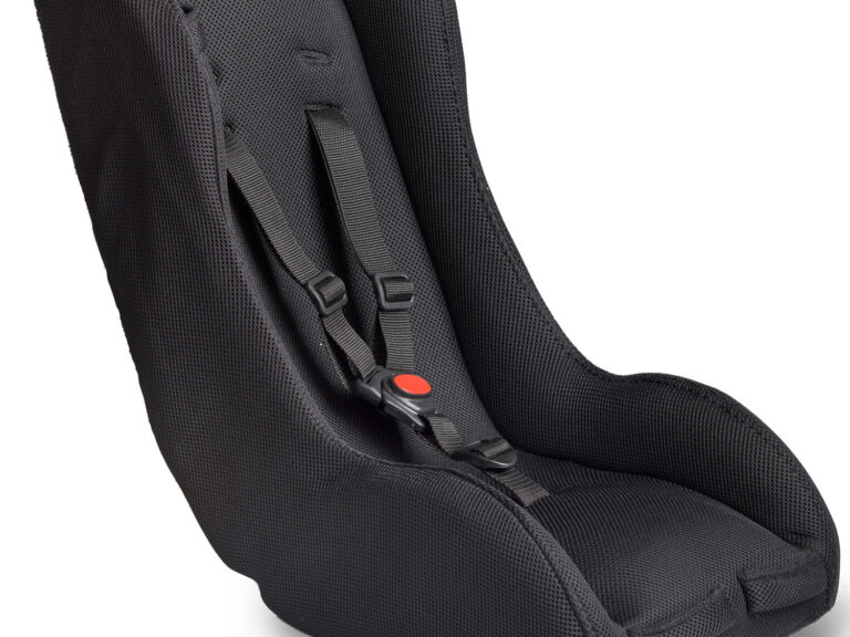 Melia Peuterschaal voor uw bakfiets/fietskar 4S Comfort - geschikt voor kinderen van 7 tot 18 maanden - zwart