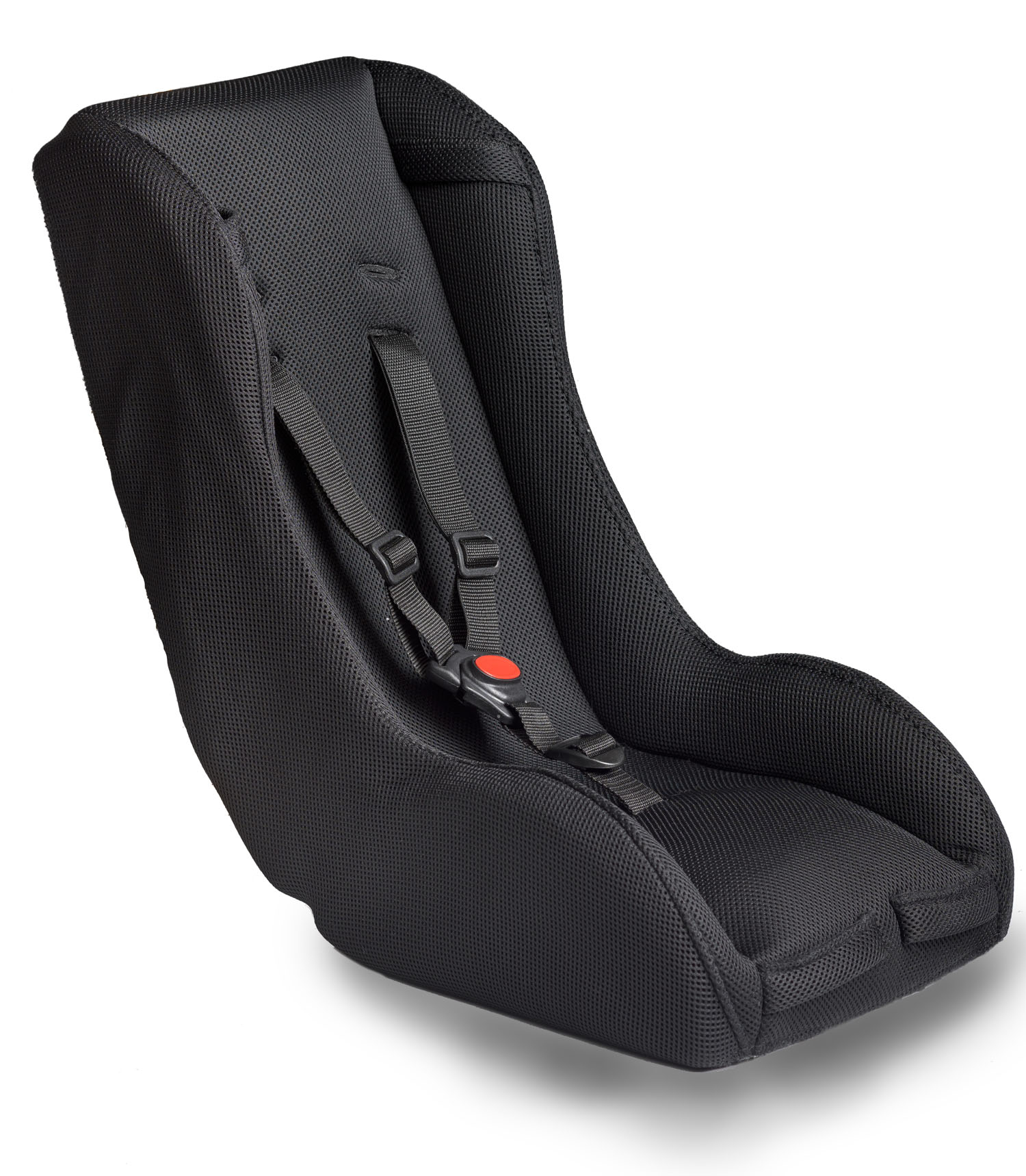 Melia Peuterschaal voor uw bakfiets/fietskar 4S Comfort - geschikt voor kinderen van 7 tot 18 maanden - zwart