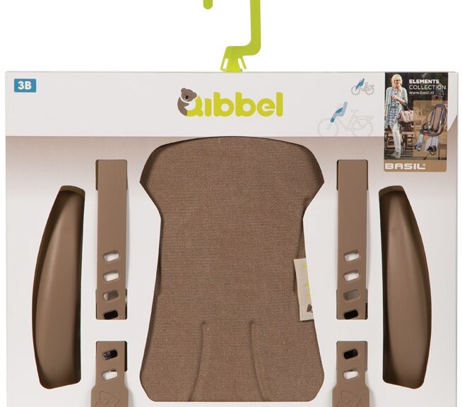 Qibbel Stylingset luxe voorzitje - Canvas Elements faded brown